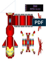 Iron Man (Mark 85) Minipapercraft PDF