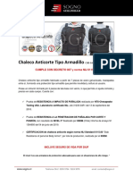 CHALECO ANTICORTE TIPO ARMADILLO COD CA4000 – Chaleco Anticorte