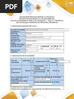 Guía de Actividades y Rúbrica de Evaluación-Fase 2 - Identificar Las Teorías Que Sustentan Las Diferentes Disciplinas