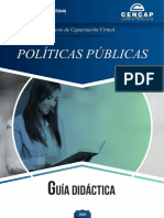 00 - Guia Didactica 087 - Politicas Publicas