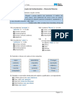 pt7 Ficha Portugues 7 Ano Classes Palavras