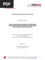 Tesis Doctoral Sobre La Salsa PDF | PDF | Experiencia | Estética