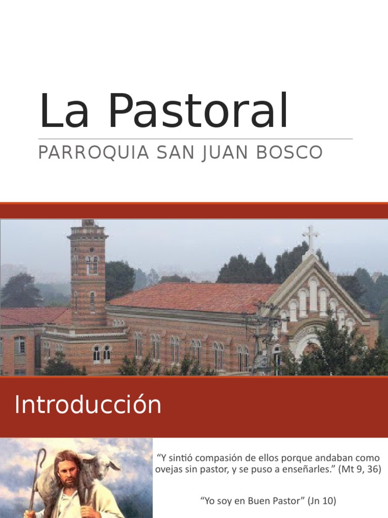 Pastoral en la Iglesia Católica | PDF | Iglesia Católica | Cristo (título)