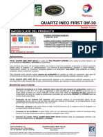 Total Quartz Ineo First 0W30