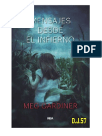 Mensajes Desde El Infierno - Meg Gardiner