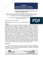 Distribuição espacial da doença de Chagas nos município do estado do Pará entre os anos de 2002 – 2013 (Artigo)