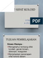 Sifat-Sifat Koloid-1