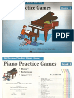 Piano Practice Games Book 1 PDF