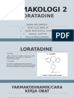 FARMAKOLOGI 2 Loratadine