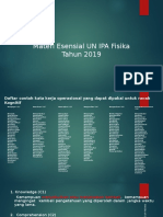 Indikator UN 2IPA-Fis 2019