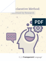 The Declarative Method White Paper