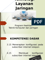 KD 3.15 Menerapkan Konfigurasi Pada Subscriber Internet Telepon