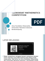 Kelompok11 - TEKNOKRAT MATHEMATICS COMPETITION - YULI SANTIKA