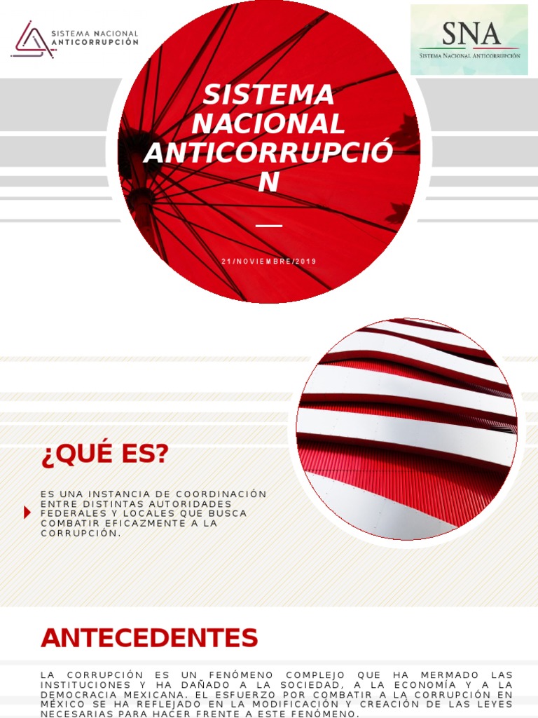 Sistema Nacional Anticorrupción | PDF | Corrupción política | Corrupción