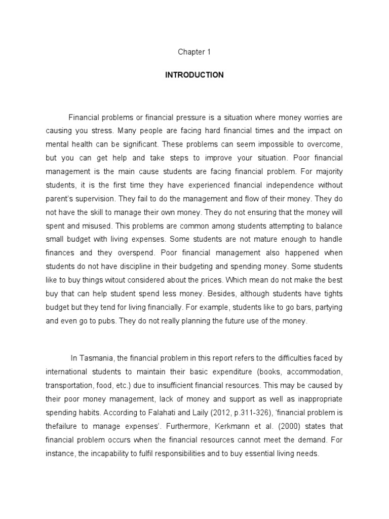 Financial Management Challenges for SHS Students | PDF | Public Finance ...