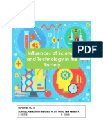 (PDF) Influences of Science and Technology in The Society (Hard Copy) PDF