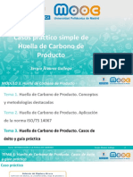 MOOC HC. M4 - 3 - 3 - Casos Práctico Simple de Huella de Carbono de Producto
