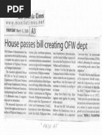 Manila Times, Mar. 12, 2020, House passes bill creating OFW dept.pdf