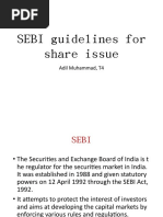 SEBI Guidelines