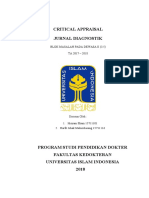 Laporan Appraisal Jurnal Cholecystitis