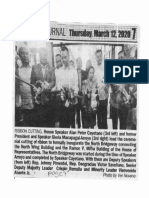 Peoples Journal, Mar. 12, 2020, Ribbon Cutting House Speaker Alan Peter Cayetano and Former President and Speaker Gloria Macapagal-Arroyo PDF