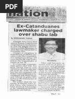 Philippine Star, Mar. 12, 2020, Ex-Catanduanes lawmaker charged over shabu lab.pdf