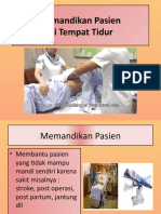 Memandikan Pasien