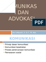 Komunikasi Dan Advokasi