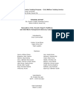 Terminal Report Sample 1 PDF