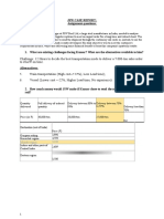 JSW Case Report: Transportation Mode Analysis