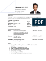 Vhernon L. Mariano RESUME