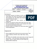 Cara penggunaan APD di PT XYZ