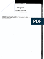 T 032-94 Sampling nad Testing of Brick