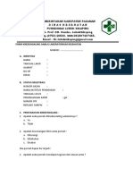 FORM KREDENSIALING Analis