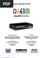 Dreambox DM 800 HD PVR PDF