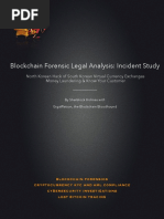 Blockchain Forensic Legal Analysis of Crypto Exchange Hacks and Money Laundering