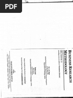 Busisness Reserach Methodolgy PDF | PDF