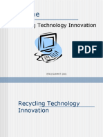 Recycling Technology Innovation