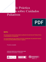 Guía de Práctica Clínica Sobre Cuidados Paliativos PDF