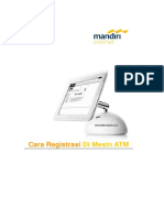 Cara Registrasi Di Mesin Atm PDF
