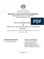 Structural Analysis and Design of Commercial Building