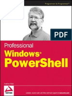 (Wrox Professional Guides - Programmer To Programmer) Andrew Watt - Professional Windows PowerShell-Wrox - Wiley Pub (2007) PDF