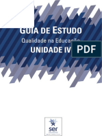 Guia de Estudos Da Unidade 4 - Qualidade Na Educação