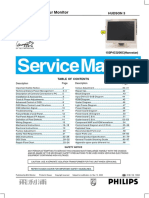 Service Manual Philips LCD Monitor 150P4 PDF
