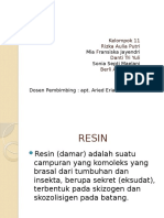 RESIN DAN SUMBERNYA