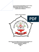 Inspection Total Cholesterol Levels KB Injection Users for 3 Months in Ngumpul Village, Jombang