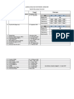 Agenda Kegiatan SMP Negeri 4 Kepanjen