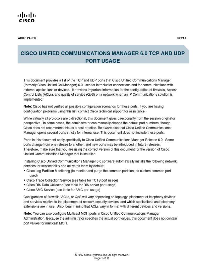 TCP and Udp PDF | PDF | Port (Computer Networking) | Session Initiation ...