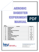 Aerobic Digester Experimental Manual