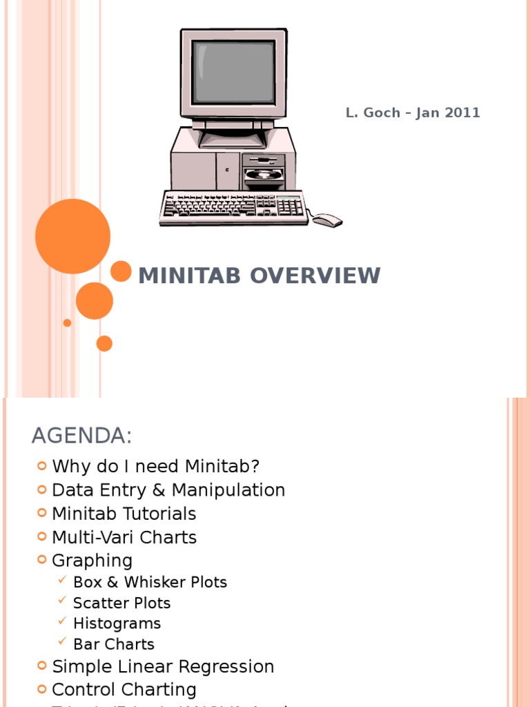 Minitab Overview and Key Features | PDF | Student's T Test | Microsoft ...